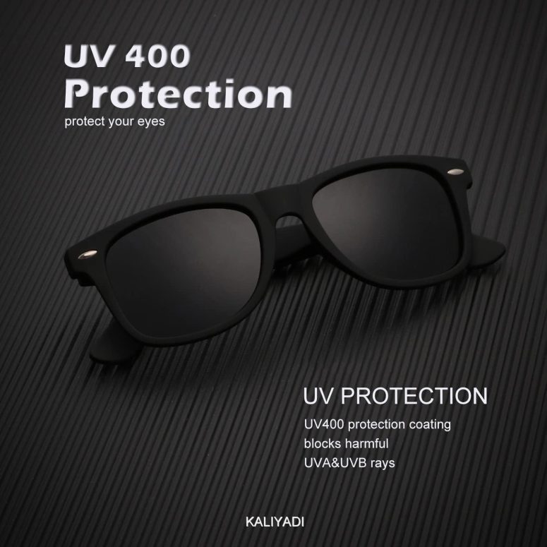 Polarized Sunglasses for Men and Women Matte Finish Sun glasses Color Mirror Lens UV Blocking (3 Pack) - Image 2