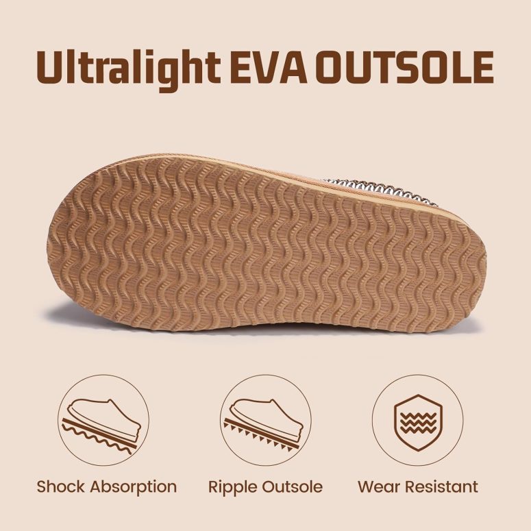 Women's Slippers Fuzzy Cozy Short Ankle Shoes Indoor and Outdoor Mules Furry Warm House Slippers for Woman Cute Fluffy Clogs - Image 4